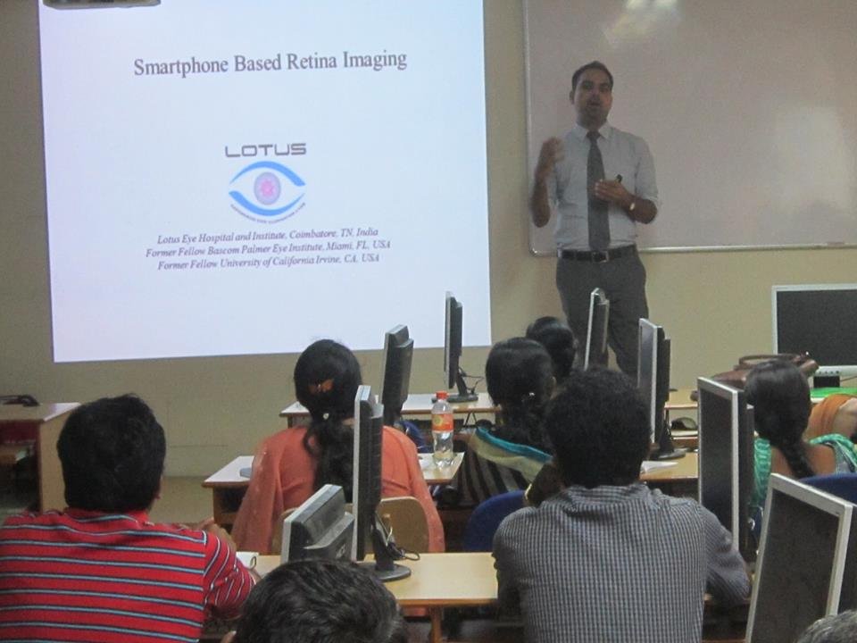 Workshop at Engineering College, India